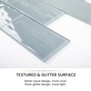 Adedeo Glass Subway Tiles, 3 x 6 Inch, Gray Glass
