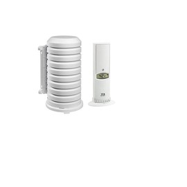 TFA Dostmann 30.3312.02 Thermo-Hygrometer, Sender für Weatherhub Smarthome System Klima-und Heimüberwachung mit Smartphone (Sender 30.3312.02 + Wetterschutzgehäuse 98.1114)