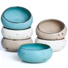 Esfour Ceramics Small Hand Craft Dessert Bowls - 12oz, Set