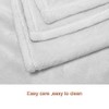 Yisumei Blanket Soft Flannel Soft Fleece Blanket Bed Throw Black