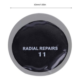 VGEBY 150Pcs Tire Repair Patch, Car Tyre Puncture Repair Patches Rubber Tire Cold Patch Bicycles And Spare Parts