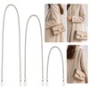 AOOSA 3 Pack Silver Bag Chains with Clasp Buckles (45cm+95cm+125cm)