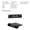 Solar Wireless Car Tire Pressure Monitoring System with 4 External