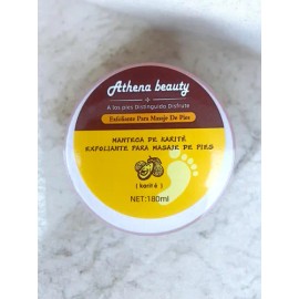 Manteca De Karité Exfoliante Para Pies Athena Beauty 180ml