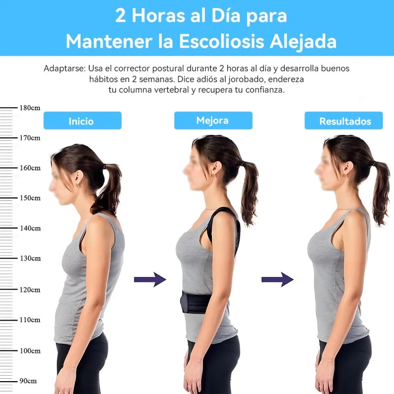 Faja Ortopdica Correctora De Postura Unisex Calidad