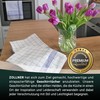 Zollner 001 Tea Towels, Half Linen, 50 x 70 cm,