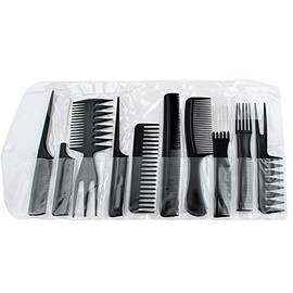 10 x Teasing Comb Set Comb Set Comb/Hair Comb Handle Comb Comb Comb # 2568