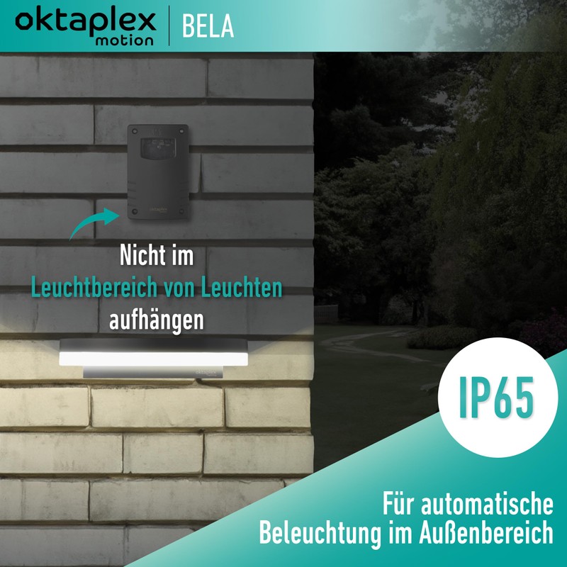 Oktaplex Bela Twilight Switch Outdoor with Off Timer IP65 230