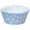Holly Cupcakes 180 Excellent Quality Baby Blue Polka Dot Muffin