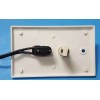 Leviton LIGHTED PUSHBUTTON TEST SWITCH , LEVITON , EMERGENCY SAFETY