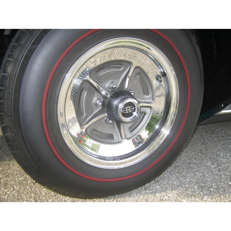 CARS 1966-1970 Buick Riviera, Chrome Wheel Cap Assembly w/ 2