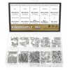 Kindroufly 562 Pieces M2.5 x 4/6 /8/10 /12/16 /20mm Phillips