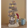 Lighted Christmas Tree with Beach Theme - Seas and Greetings