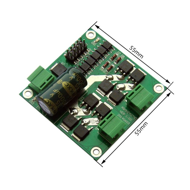 12/24V 7A 160W Dual DC Motor Module Drive Board,H Bridge