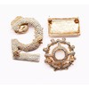 Celebrity Designer Jewelry Brooch Pins,Brooches with Imitation Pearl for Women