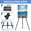 Art Painting Display Easel Stands - Portable Adjustable Aluminum Metal