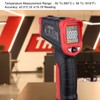 Digital Infrared Thermometer 4 Digit Display High Accuracy Handheld Industrial