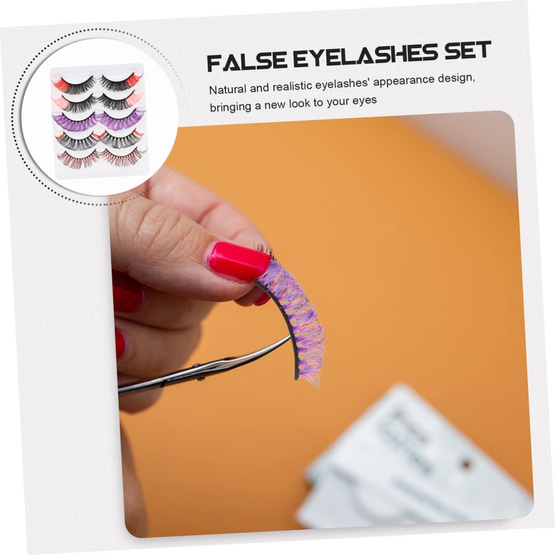 OHPHCALL Individual False Eyelashes for Natural Look Curve Synthetic Lashes