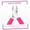 SAFIGLE 2Pcs Cuticle Trimmer Portable Dead Skin Remover Non Slip