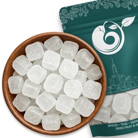 NY Spice Shop Lump Sugar Crystals - Edible Rock Clear Candy Crystals Bulk for Coffee, Tea, Cooking and Baking (1 Pound)