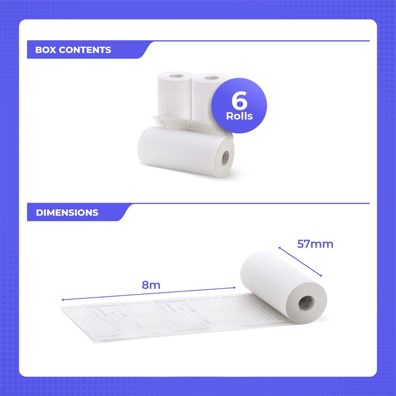 SWIPARO - Certified Tacho Rolls - Tachograph Paper - Thermal