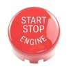 zalati Car Engine Start Stop Switch Button Cover Red for