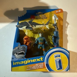 Imaginext Deep Sea Reef Diver Shark Harpoon Ages 3-8 Mattel Fisher Price 2019