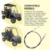 2-11010 Throttle Cable Replacement, Compatible with Honda-Engine Equipped UTVs, Compatible