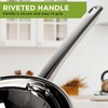 Ecolution Classic Stainless Steel Fry Pan, Professional Quality Sauté, Encapsulated
