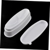 OATIPHO Nail Art Powder Storage Case 2pcs French Nail Dip