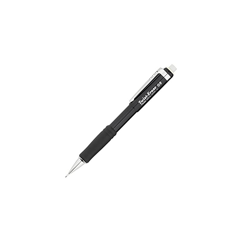 Pentel - Twist-Erase III Mechanical Pencil, 0.9 mm, Black Barrel