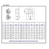 TERF® M5 Serrated Flange Hex Nut M5 (5mm) Hexagonal Serrated