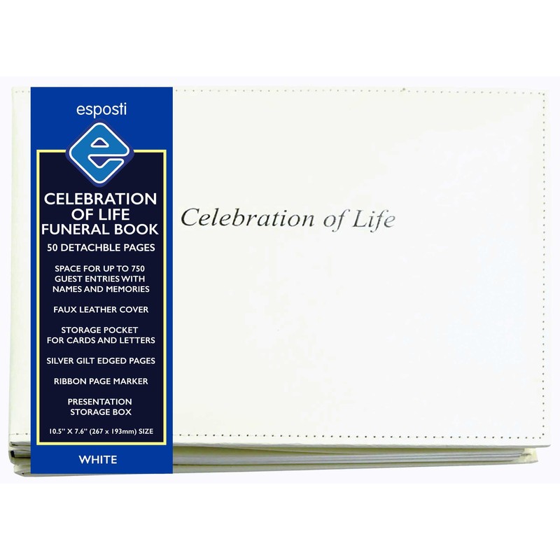 Celebration of Life | Condolence Book | Loose Leaf Inner