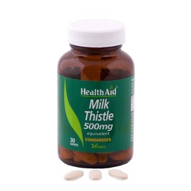 Health Aid Milk Thistle 500mg 30 Tablets