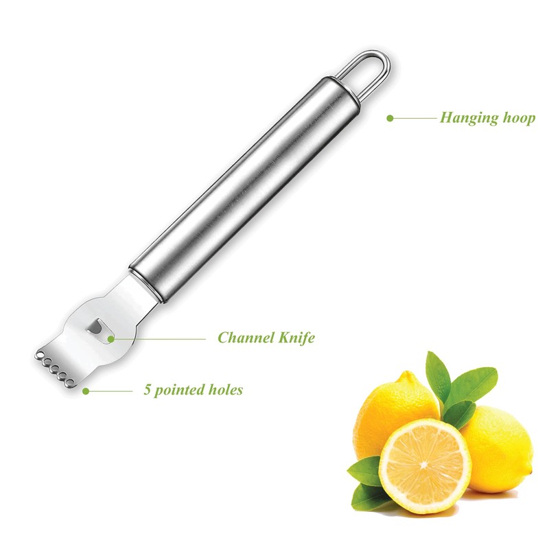 Vilud Lemon Squeezer + Cutter + Peeler, Set of 3,