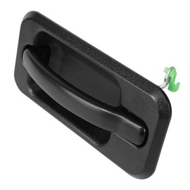 Auto Dynasty Factory Style Rear Door Pull Handle Compatible with Hummer H2 2003-2009, Driver Left Side, Textured Black