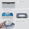Flushable Wipes Dispenser Compatible with Cottonelle, Wipe Holder for Bathroom
