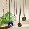 Evil Eye Necklace Boho Layered Necklace for Women Pendant Beaded