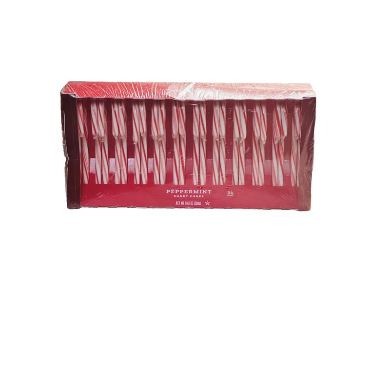 Wondershop Christmas Wondershop Papermint Candy Canes: 10.6oz(300gm)2