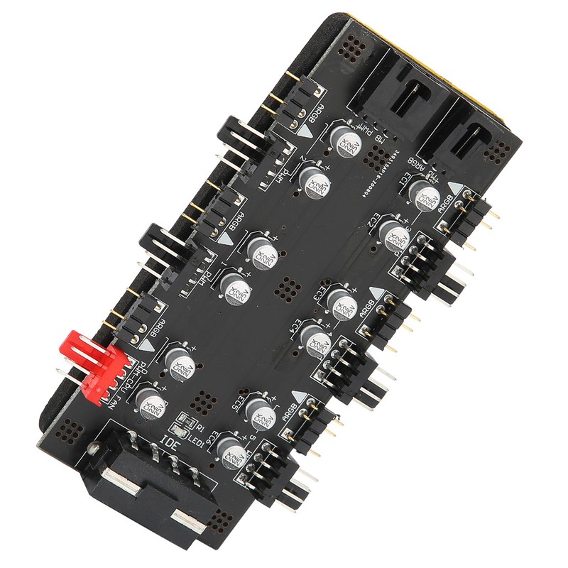 6 Way Splitter Hub 4PIN PWM Speed Regulation 3PIN ARGB