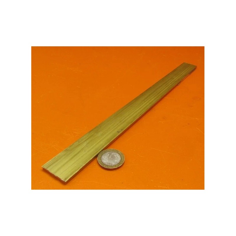Basic 360 Brass Flat Bar 1/8" Thick x 1.0" Wide