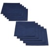 EBM Cutlery Case For Napkins (10 Pieces) Dark Blue 230 X 230 