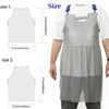 SUPERETON Chainmail Apron for Butcher,Heavy Duty Butcher Apron,Food Grade Cut