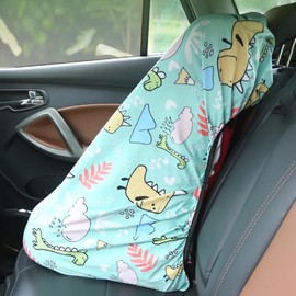 Car Seat Canopy, Summer Car Seat Covers for Babies, Heat Protector Cooling Shield Sunshade UV Protection for Baby Toddler Automotive Travel Accessories