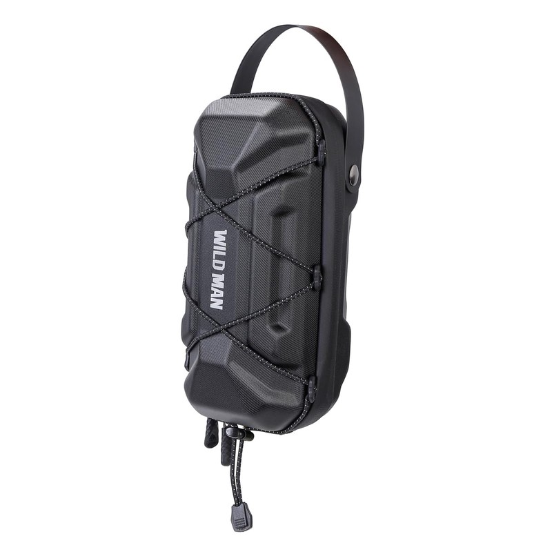 WILD MAN 2L Rainproof Quick Release Bike Handlebar Bag Hard