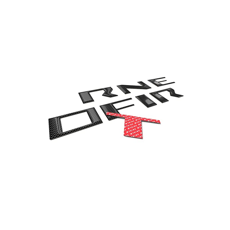 BDTrims | 3D Domed Raised Letter Inserts Compatible with 2022-2024