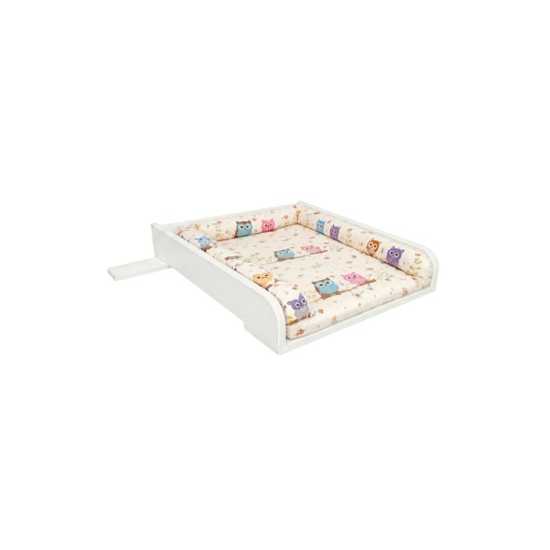 Baby Changing Topper with 80 cm Back Panel, 53 x