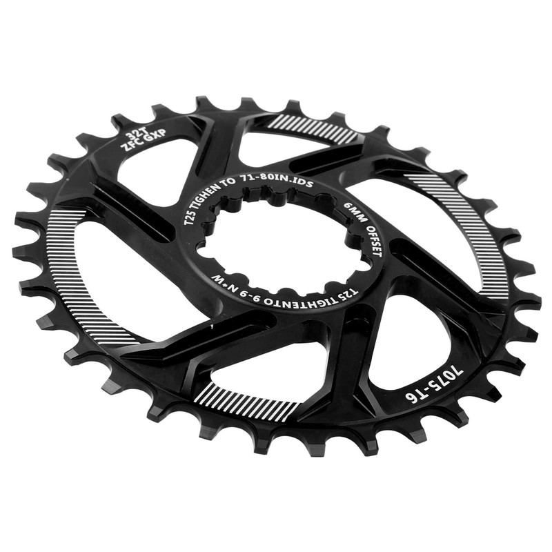Bike 32T Single Speed Chainring 6mm Offset Direct Mount Narrow