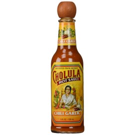 Cholula Chili garlic Hot Sauce, 5 Fl Oz (Pack of 3)