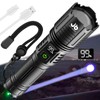 JAY-PARK JAY-PARK Taschenlampe LED Aufladbar 500000 Lumen, LED Taschenlampen Extrem